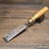 Vintage F. Mills & Co Carpenter’s 1 ¼” Firmer Chisel - Sharpened Honed