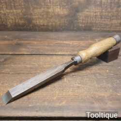 Vintage I. Sorby Carpenter’s 7/8” Heavy Duty Firmer Chisel - Sharpened Honed