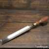 Vintage I. Sorby Pattern Makers 1 ¼” In-Cannel Firmer Gouge Paring Chisel - Sharpened Honed
