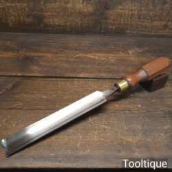 Vintage I. Sorby Pattern Makers 1 ¼” In-Cannel Firmer Gouge Paring Chisel - Sharpened Honed