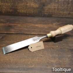 Vintage I & H Sorby Pattern Makers 1 ¼” Flat Firmer Paring Chisel - Sharpened Honed