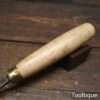 Vintage I. Sorby Carpenter’s 7/8” Gouge Chisel - Sharpened Honed