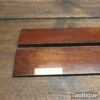 Nice Vintage Pair Woodworker’s Mahogany Winding Sticks - Good Condition