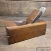 Antique Shipwright’s Beechwood Spar Or Mast Plane - Good Condition