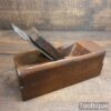 Antique Shipwright’s Beechwood Spar Or Mast Plane - Good Condition