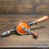 Vintage Stanley No: 803 Double Pinion Egg Beater Hand Drill - Good Condition