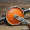 Vintage Stanley No: 803 Double Pinion Egg Beater Hand Drill - Good Condition