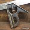 Vintage Moore & Wright No: CSRM 600 Cast Steel Metric Adjustable Combination Square