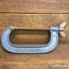 Vintage Record 6” Woodworking G Clamp - Good Condition
