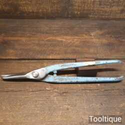 Vintage Gilbow Metal Worker’s 12” Heavy Duty Tin Snips - Sharpened Ready For Use
