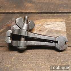 Antique Thewlis & Griffith 1835-1907 Spring Loaded Cast Steel Hand Vice
