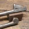 2 No: Carpenters Cast Steel Draw Bore Pins- Good Condition