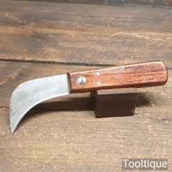Vintage Cobbler’s Leatherworking Butt Knife - Good Condition