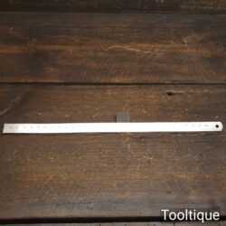 Vintage Schwind- Mas Metric Steel Ruler - Good Condition