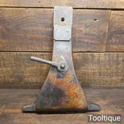 Antique Saw Sharpening Vice With Brass & Cast Iron Fittings - Good Condition