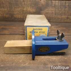 Vintage Near Mint Boxed Record No: 169 Bench Stop - Good Condition