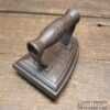 Antique Silvester’s Patent J&J Siddons Sad Iron with Convex Sole - Good Condition