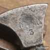 Vintage George Barnsley Shoemaker’s No:3 Leatherworking Glazing Iron - Good Condition