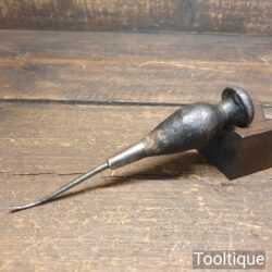 Vintage Shoemaker’s Leatherworking Sewing Awl - Good Condition