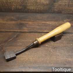 Vintage Leatherworking Polishing Or Wedged Burnishing Tool - Good Condition
