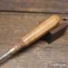 Vintage Leatherworking Embossing Tool Beech Handle - Good Condition