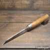 Vintage Robert Sorby Carpenter’s 1/4” Cast Steel Timber Framing Mortice Chisel - Sharpened