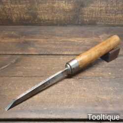 Vintage Robert Sorby Carpenter’s 1/4” Cast Steel Timber Framing Mortice Chisel - Sharpened