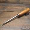 Vintage Moulson Bros Carpenter’s 1/4” Cast Steel Pig Stick Mortice Chisel - Fully Refurbished