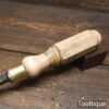 Vintage Pattern Makers 13/16” In-Cannel Firmer Gouge Paring Chisel - Sharpened Honed