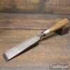 T23193 - Vintage Ward & Payne carpenter’s 1 ¼” firmer chisel with ash handle in good used condition, fully refurbished sharpened and honed ready for use.