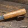 Vintage Carpenter’s 1/8” Cast Steel Mortice Chisel - Fully Refurbished