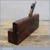 Antique 19th Century 3/4 Square Ovolo Moulding Plane By Griffiths