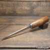Vintage Mawhood Bros Carpenter’s 1/4” Cast Steel Mortice Chisel - Fully Refurbished