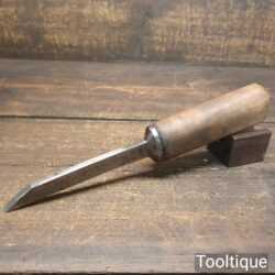 Vintage Thomas Ibbotson Carpenter’s 5/16” Cast Steel Mortice Chisel - Fully Refurbished