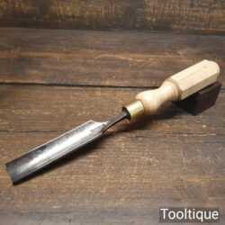 Vintage I. & H. Sorby Carpenter’s 1” Gouge Chisel - Sharpened Honed