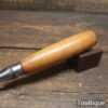 Vintage Carpenter’s 1/4” Cast Steel Sash Mortice Chisel - Fully Refurbished