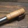 Vintage Carpenter’s 5/8” Cast Steel Socketed Mortice Chisel - Fully Refurbished