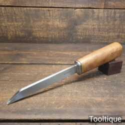 Vintage Buck & Hickman Toga Carpenter’s 1/4” Cast Steel Mortice Chisel - Fully Refurbished