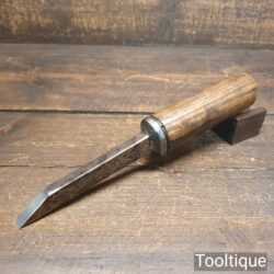 Vintage I. Sorby Carpenter’s 7/16” Cast Steel Mortice Chisel - Fully Refurbished