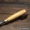 Vintage Carpenter’s 1 ½” Bevel Edge Chisel Boxwood Handle - Sharpened Honed