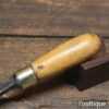 Vintage W. Marples & Sons Carpenter’s 1 ¼” Bevel Edge Butt Chisel - Sharpened Honed