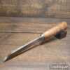Vintage W. Marples Carpenter’s 5/16” Cast Steel Mortice Chisel - 1941 Broad Arrow