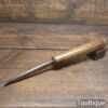 Vintage Early C 19th Carpenter’s 1/4” Cast Steel Mortice Chisel - Sharpened Honed