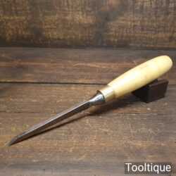 Vintage Ward & Payne Carpenter’s 7/32” Cast Steel Sash Mortice Chisel - Fully Refurbished