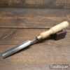 Vintage Charles Taylor's Screw Brand Carpenter’s 11/16” Gouge Chisel - Sharpened Honed