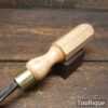 Vintage Richard Melhuish Pattern Makers 1” In-Cannel Firmer Gouge Paring Chisel