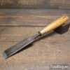 Vintage J. B. Addis & Sons Carpenter’s 1” Firmer Chisel - Sharpened Honed