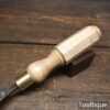 Vintage I. Sorby Carpenter’s 7/8” Gouge Chisel - Sharpened Honed