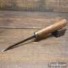 Vintage Carpenter’s 1/8” Cast Steel Mortice Chisel - Fully Refurbished