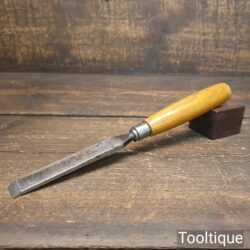 Vintage Carpenter’s 3/4” Firmer Chisel Hardwood Handle - Sharpened Honed